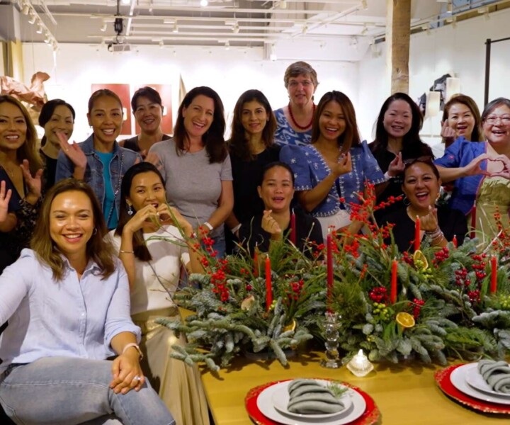 Expat Living Xmas Table Styling Workshop Event Highlights